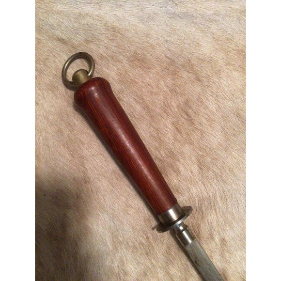 Vintage Sharping Steel Knife Sharpener Rod - Picture 3 of 5